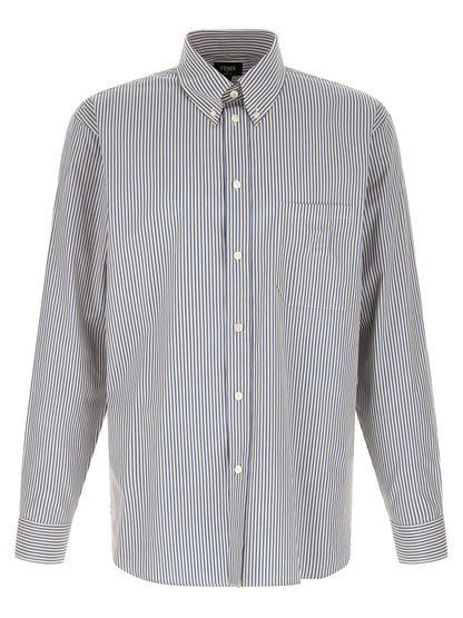 Fendi Striped Button-down Shirt