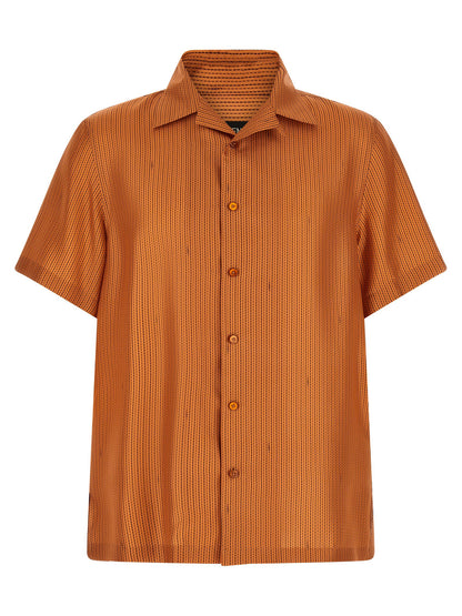Fendi Selleria Stitching Silk Shirt