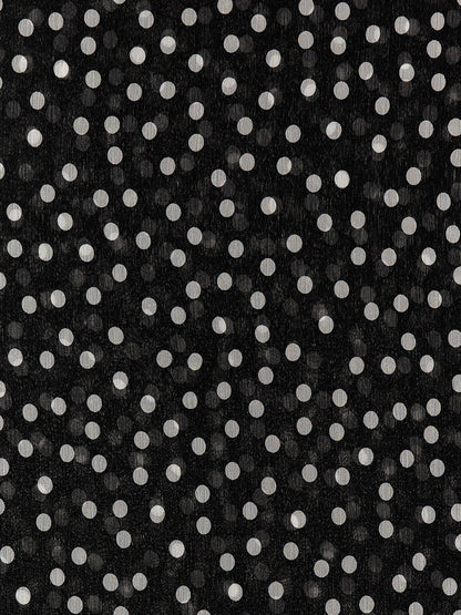 Dolce & Gabbana Polka Dot Chiffon Scarf