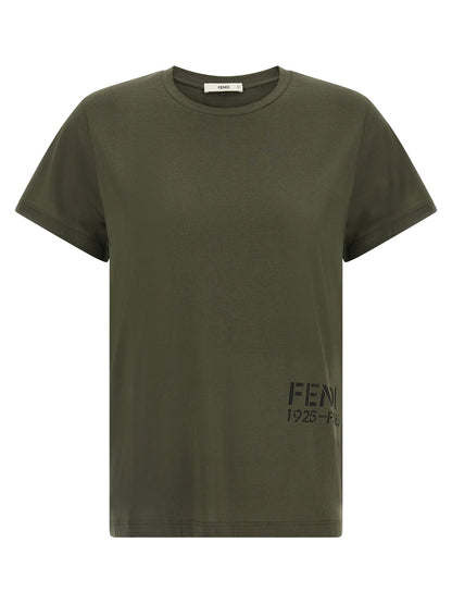 Fendi T-shirt With Stencil Print