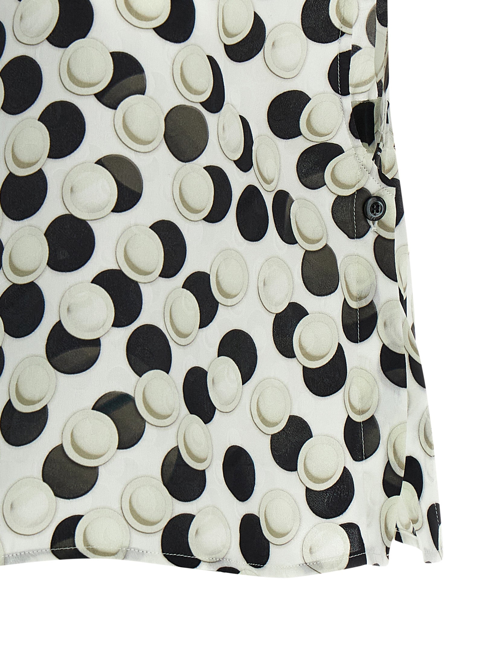 Fendi Polka Dot Crop Top