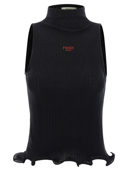 Fendi Ruffled Top