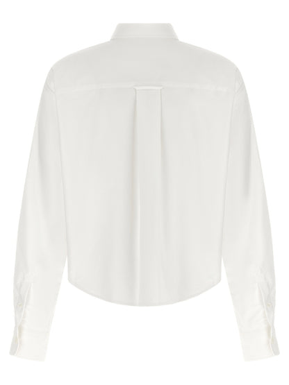 Ami Paris Ami De Coeur Cropped Shirt