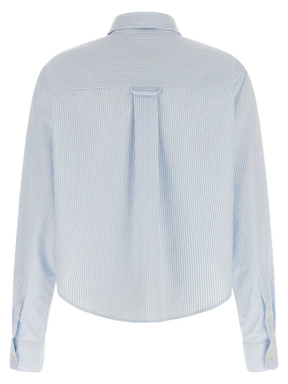 Ami Paris Ami De Coeur Cropped Shirt
