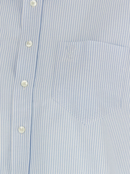 Ami Paris Ami De Coeur Cropped Shirt