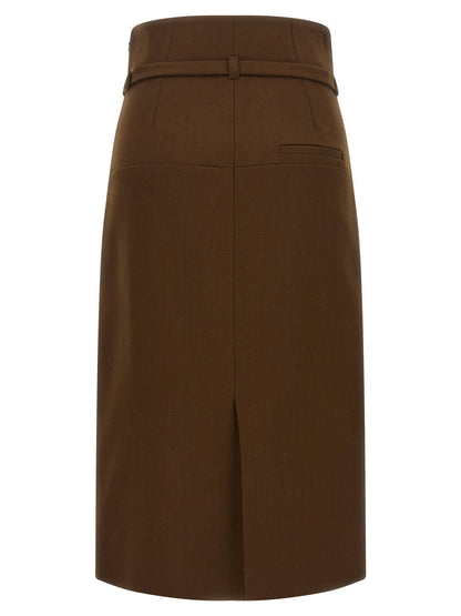 Ami Paris Sheath Skirt