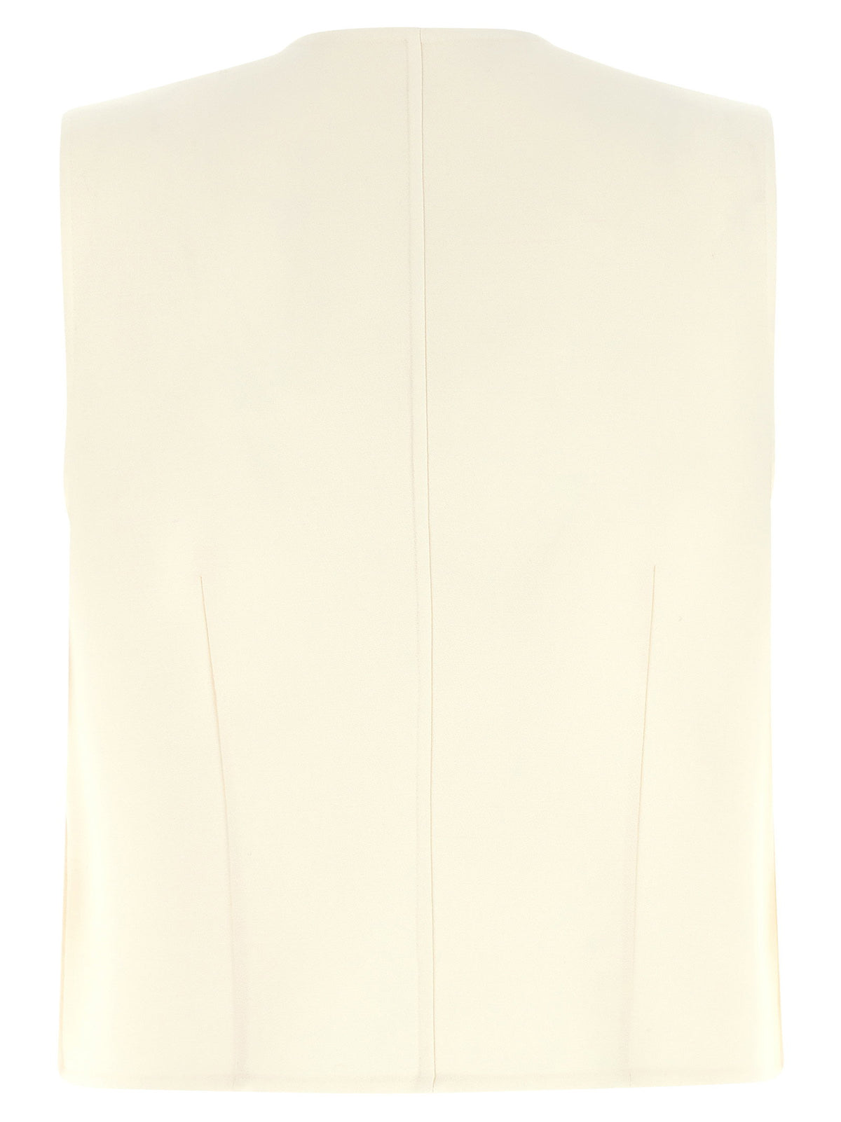 Fendi White Tuxedo Vest