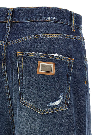 Dolce & Gabbana Wide Leg Jeans