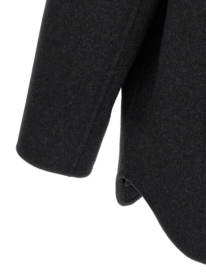 Fendi Felt Wool Coat