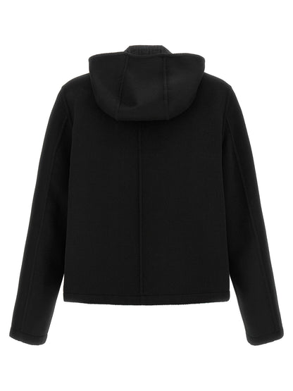 Fendi Black Blouson Inside Ff Zucca