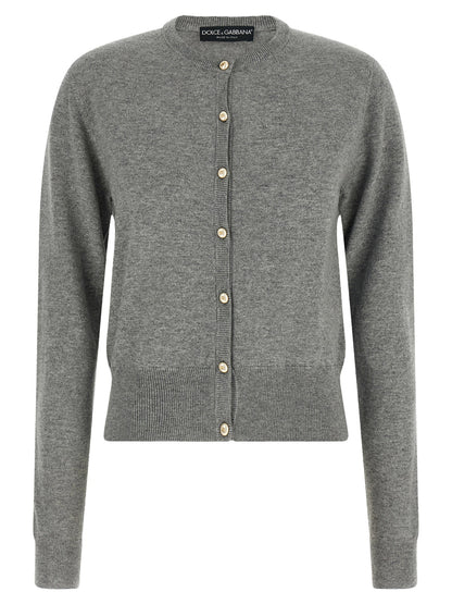 Dolce & Gabbana Logo Buttons Cardigan