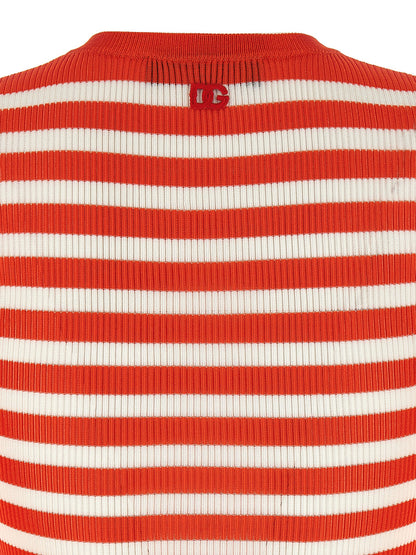 Dolce & Gabbana Striped Viscose Cardigan