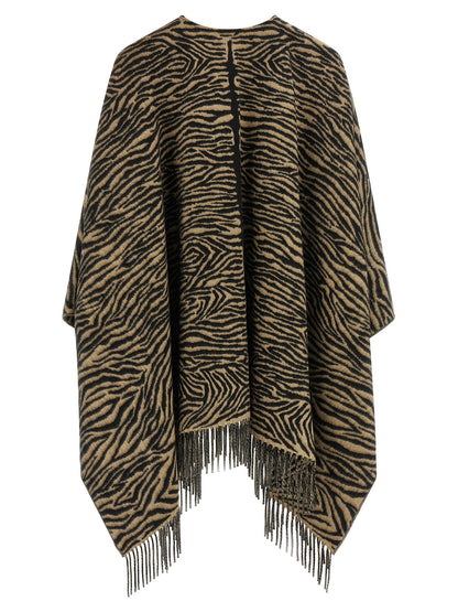 Fendi Tiger Poncho