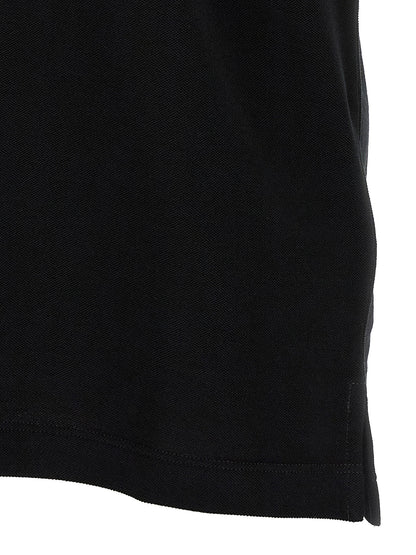Fendi Ff Metallic Logo Polo Shirt