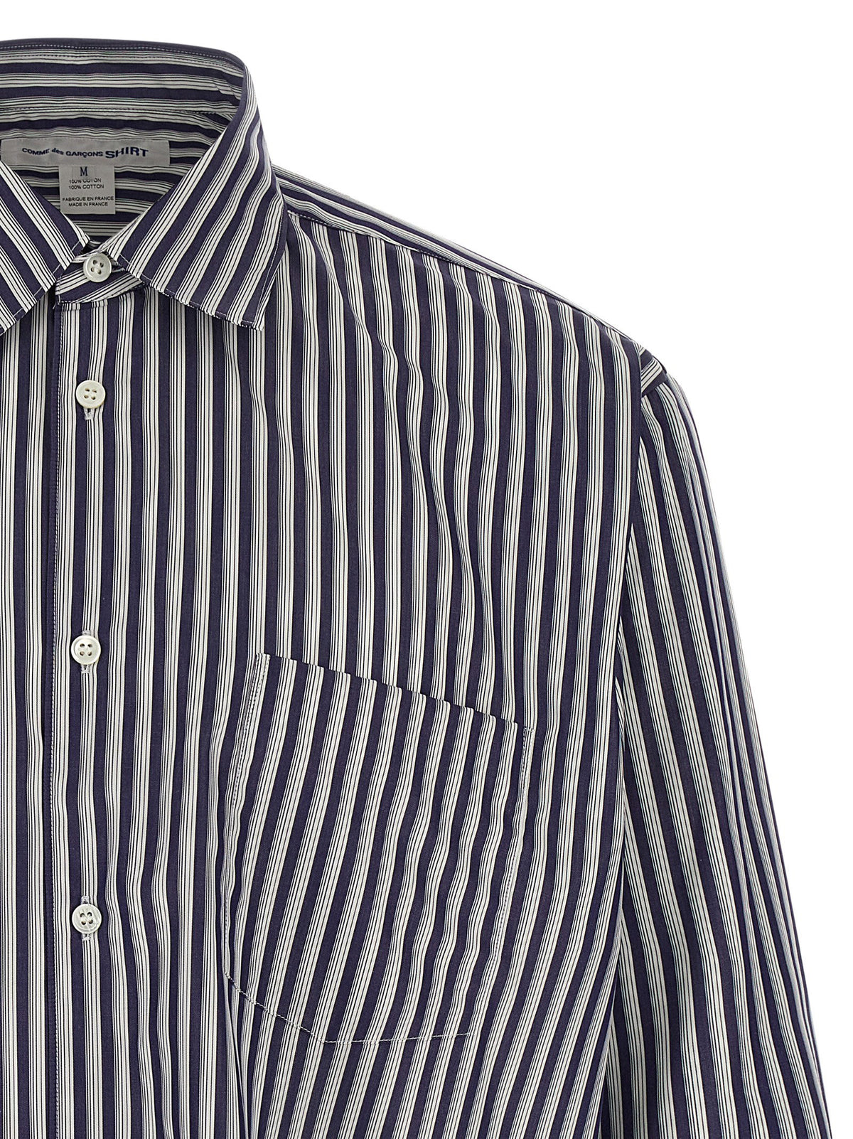 Comme Des Garcons Shirt Striped Shirt