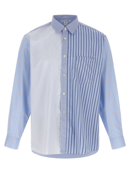 Comme Des Garcons Shirt Patchwork Shirt