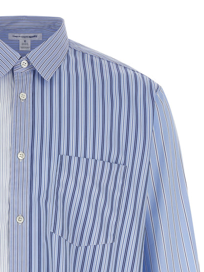 Comme Des Garcons Shirt Patchwork Shirt