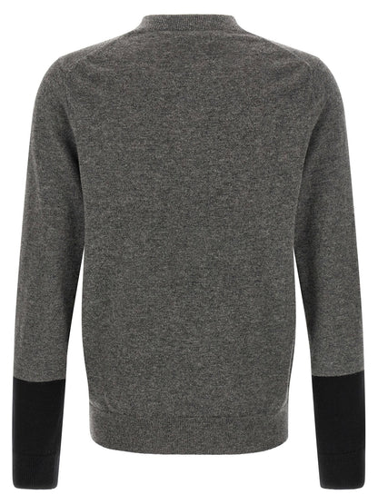Comme Des Garcons Shirt Color-block Sweater