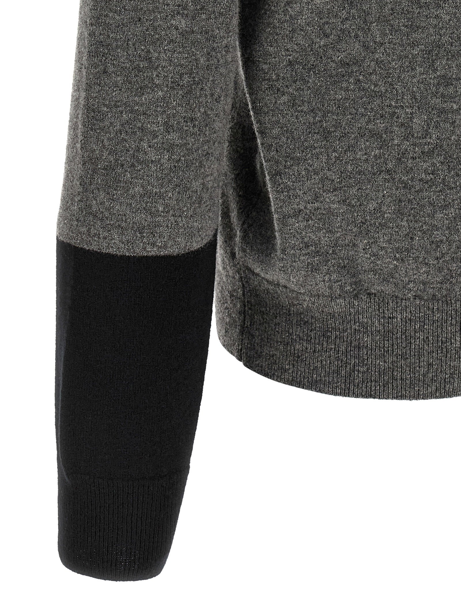 Comme Des Garcons Shirt Color-block Sweater