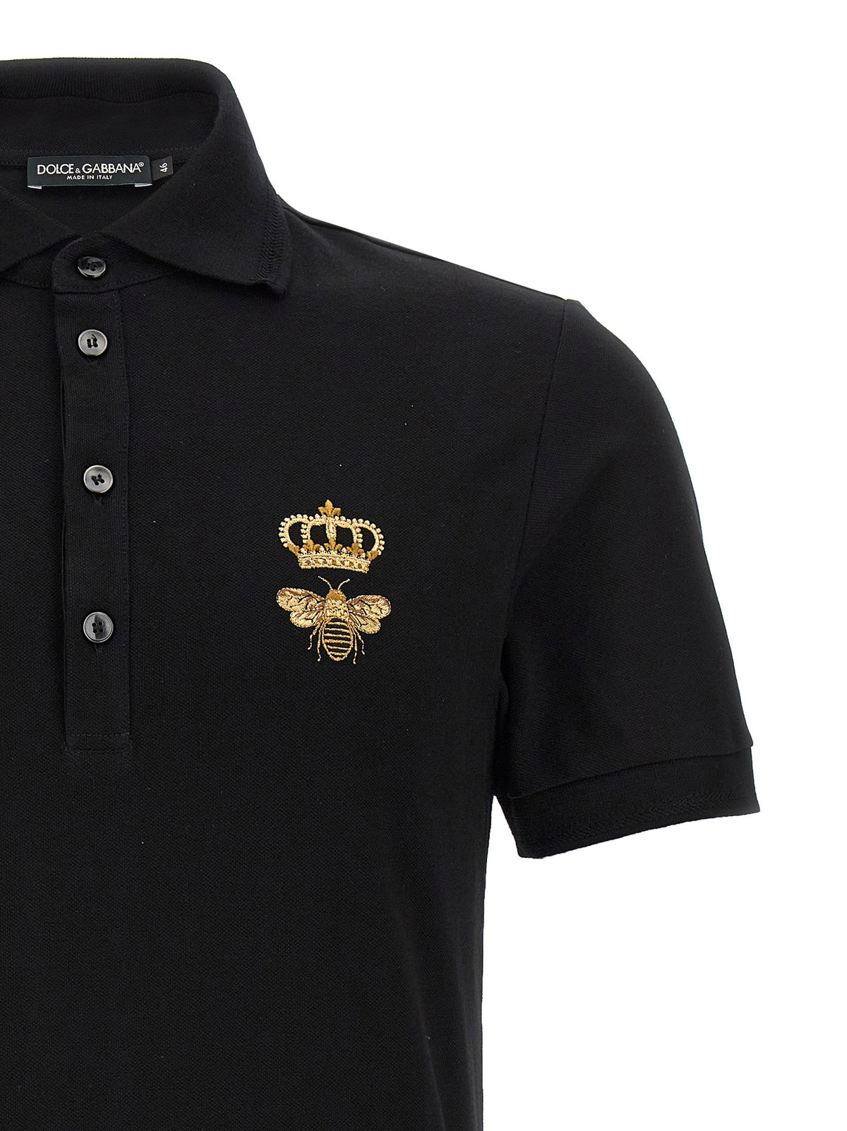 Dolce & Gabbana Embroidery Piquet Polo
