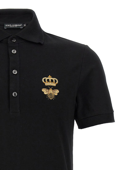Dolce & Gabbana Embroidery Piquet Polo