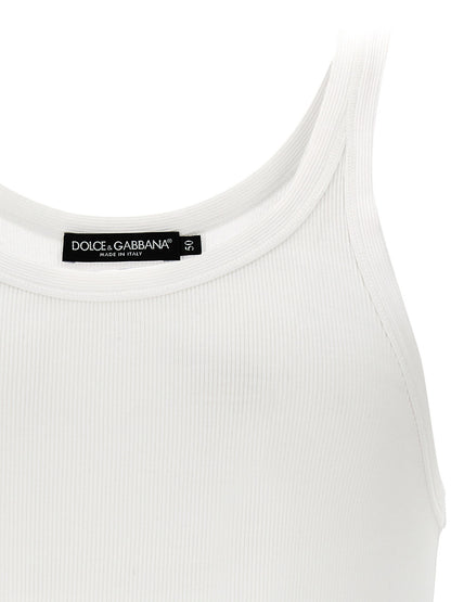 Dolce & Gabbana Ribbed Tank Top