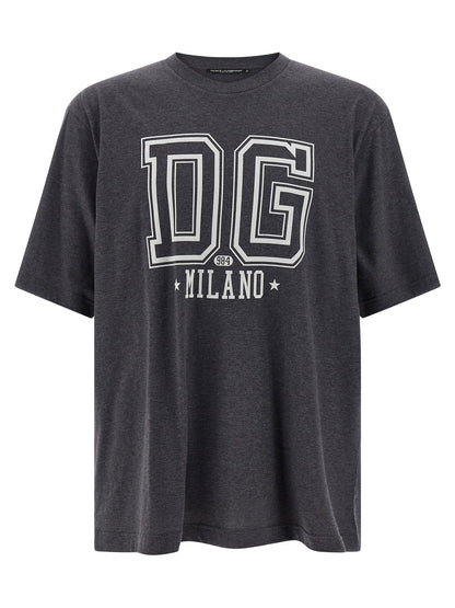 Dolce & Gabbana Flocked Print T-shirt