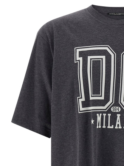 Dolce & Gabbana Flocked Print T-shirt