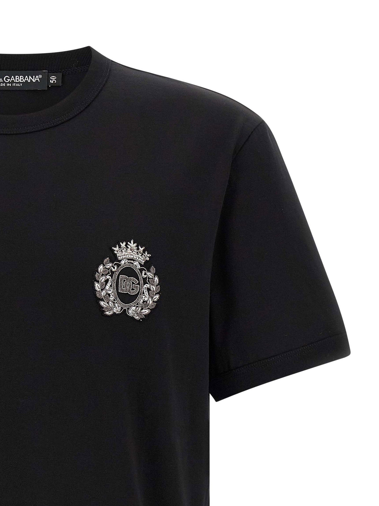 Dolce & Gabbana Heraldic Patch T-shirt