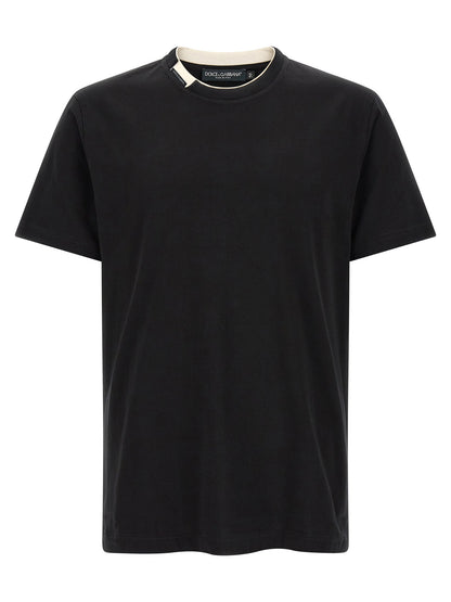 Dolce & Gabbana Double-layer Collar T-shirt