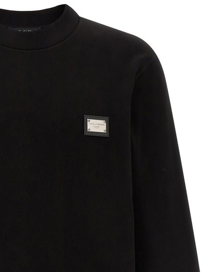 Dolce & Gabbana Logo Plate Sweatshirt