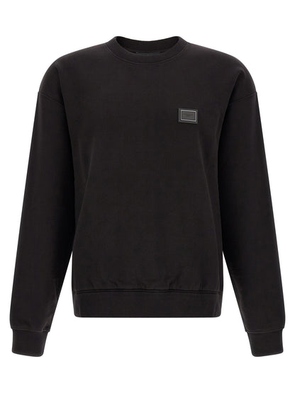 Dolce & Gabbana Logo Plaque Sweatshirt