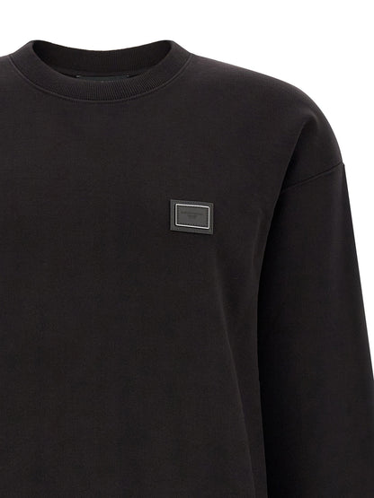 Dolce & Gabbana Logo Plaque Sweatshirt