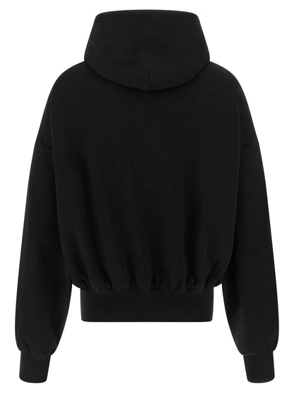 Dolce & Gabbana Flocked Print Hoodie