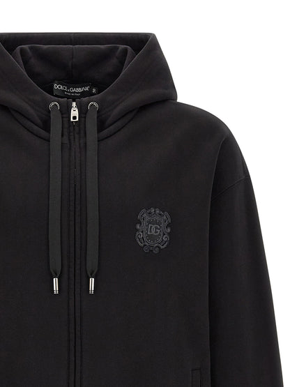 Dolce & Gabbana Coat Of Arms Logo Hoodie