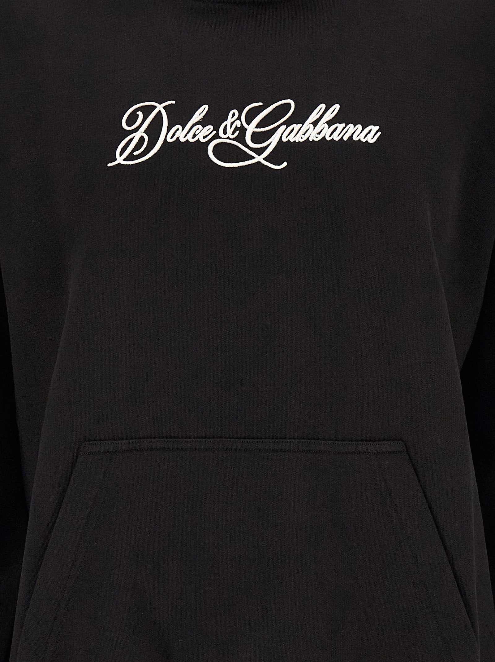 Dolce & Gabbana Logo Embroidery Hoodie