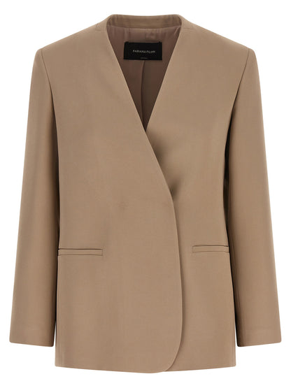 Fabiana Filippi Twill Blazer