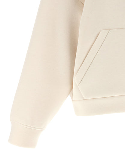 Fabiana Filippi Scuba Cashmere Hoodie