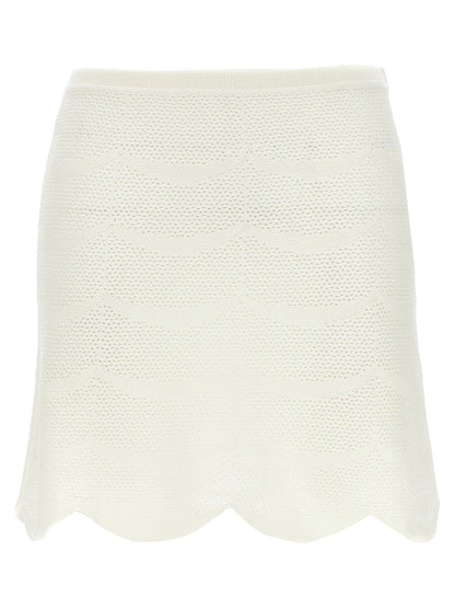 Tom Ford Crochet Mini Skirt