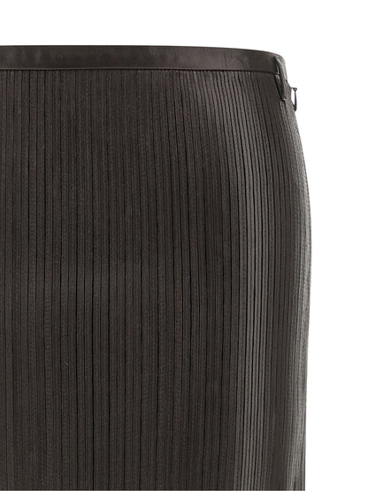 Tom Ford 3d Ribbed Skirt