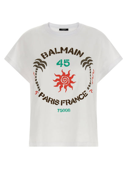 Balmain Club 45 Print T-shirt