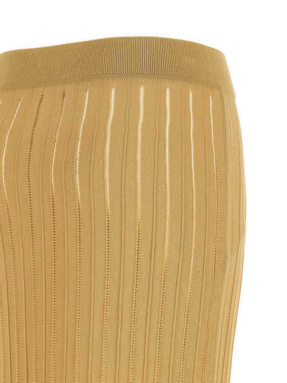 Balmain Fringed Skirt
