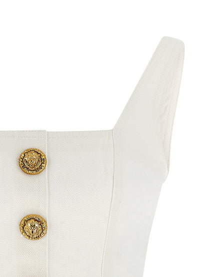 Balmain Button Top