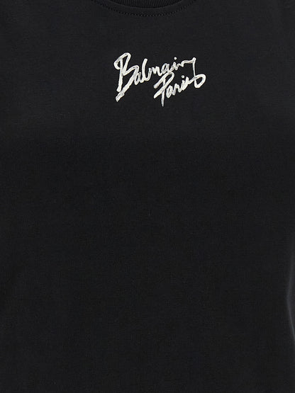 Balmain Paris Print Top