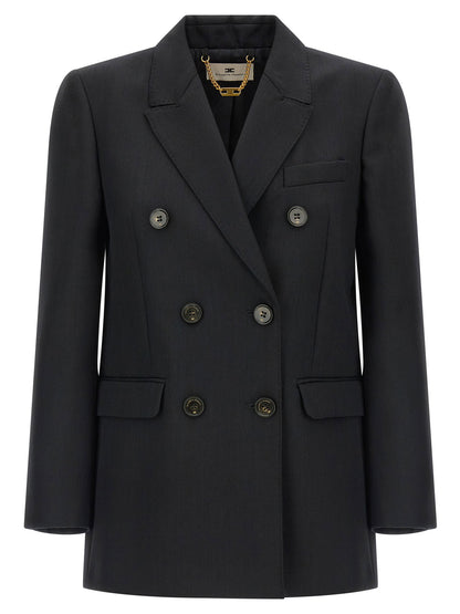 Elisabetta Franchi Double-breasted Blazer