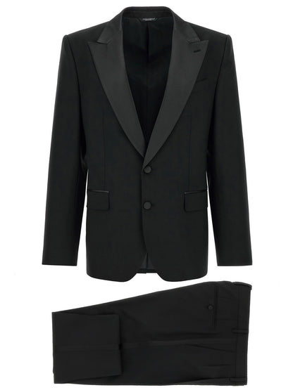 Dolce & Gabbana Sicilia Light Tuxedo Dress