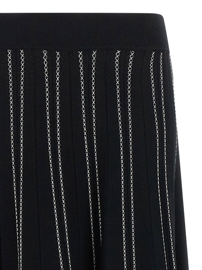 Elisabetta Franchi Origami Knit Skirt