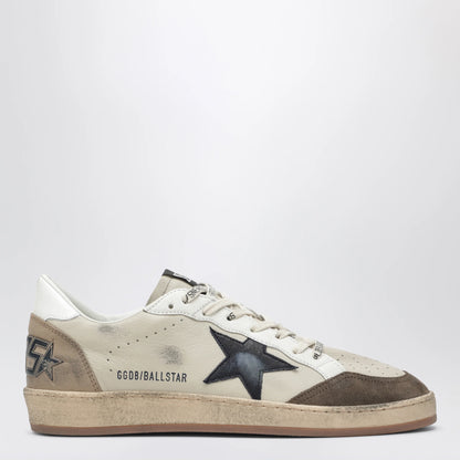 Golden Goose Cream/white/marble/blue Ball Star sneakers