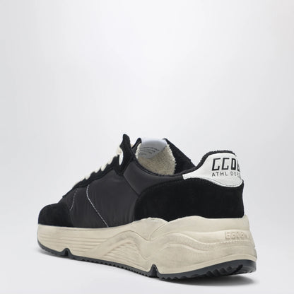 Golden Goose Running Sole Sneakers black/white