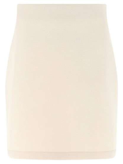 Fabiana Filippi Cashmere Scuba Skirt